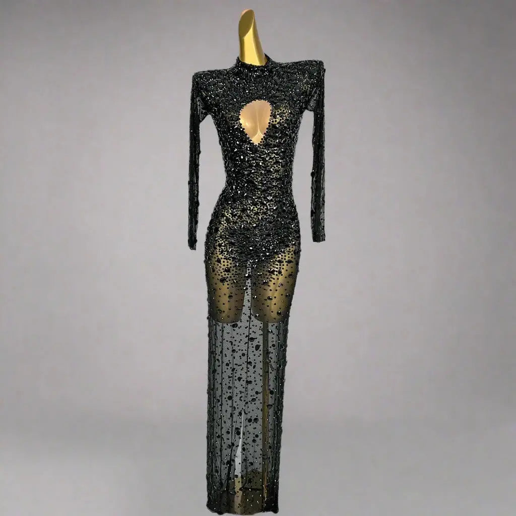 Thuraya Dress Blue Moon Fashion House