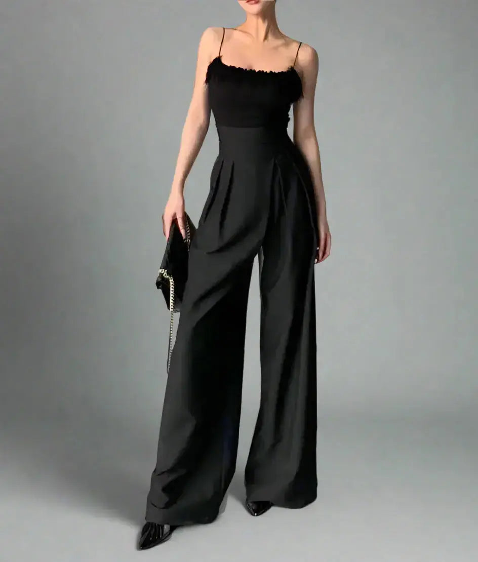 Tray Pants Blue Moon Fashion House