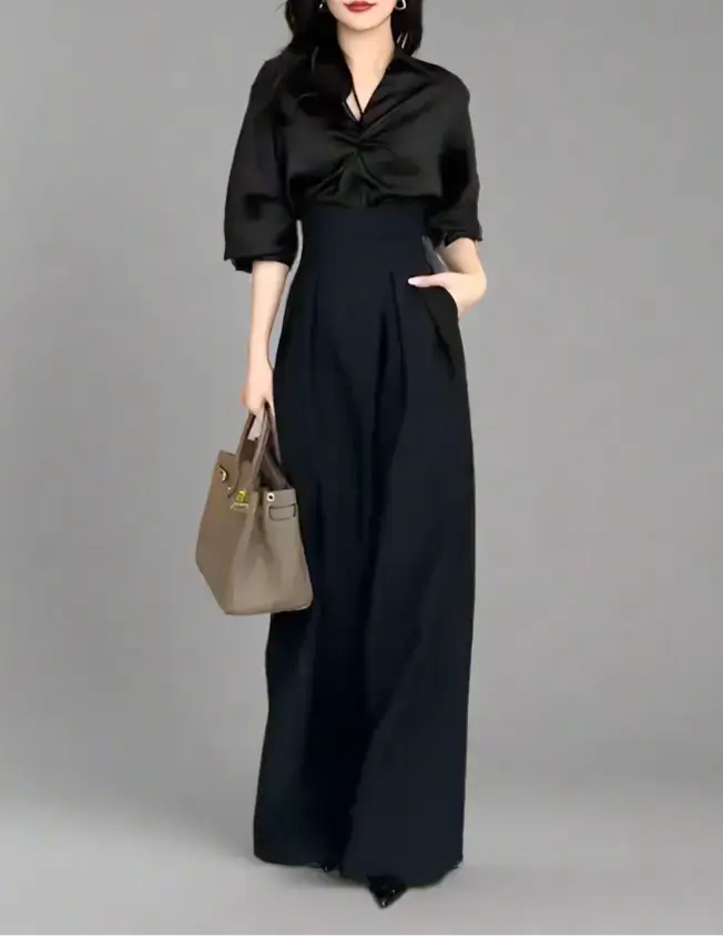 Tray Pants Blue Moon Fashion House