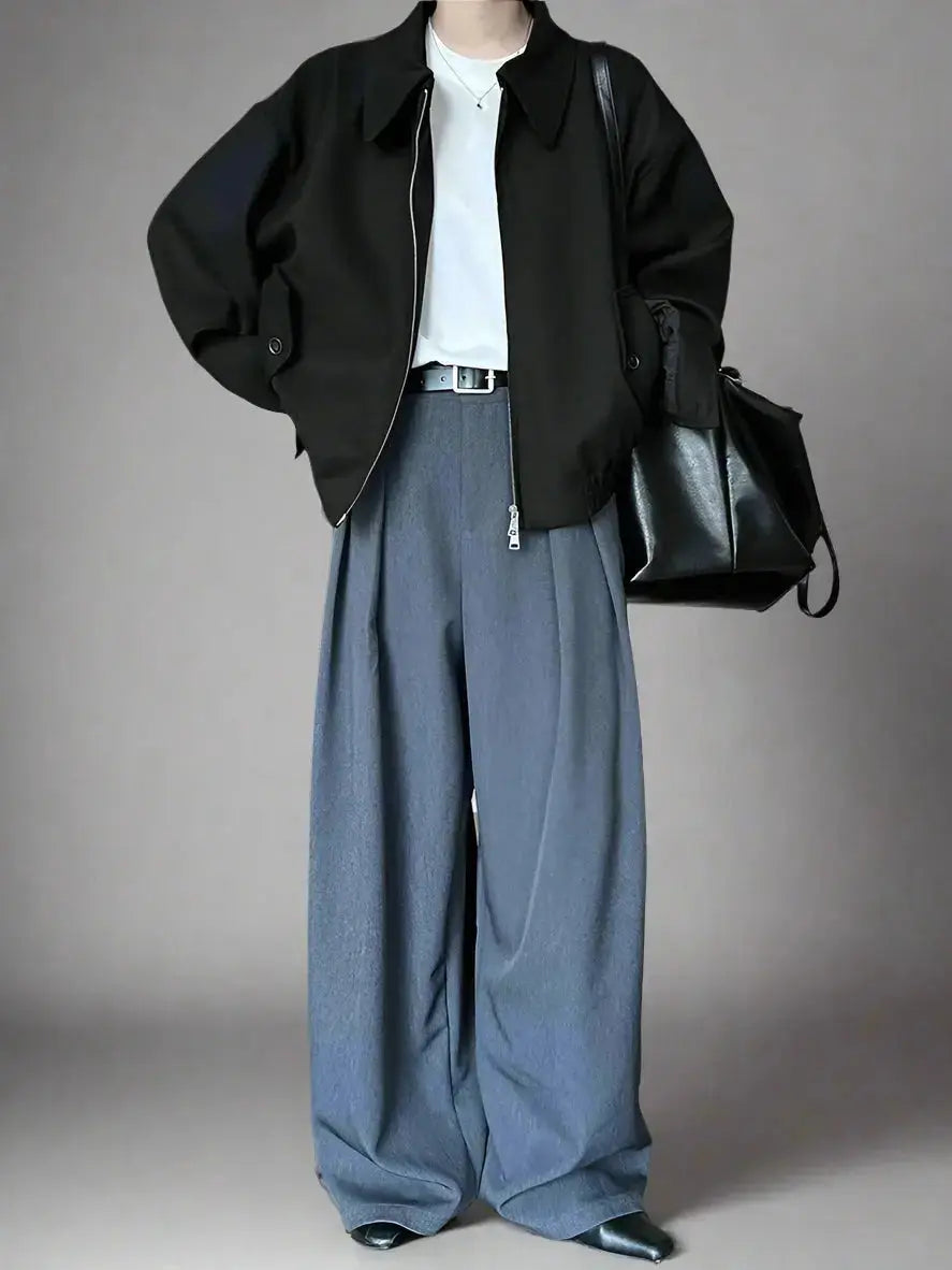 Vogo Pants Autumn 2024 Blue Moon Fashion House