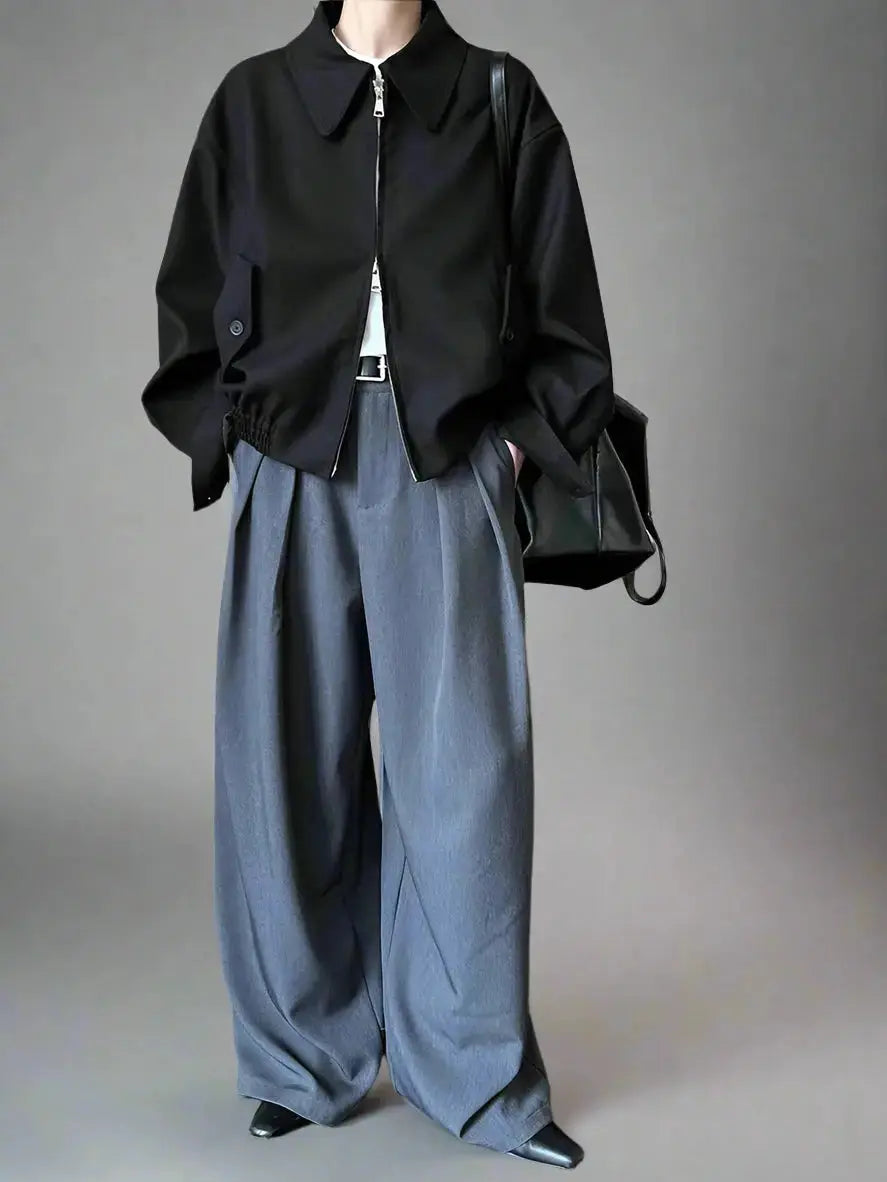 Vogo Pants Autumn 2024 Blue Moon Fashion House