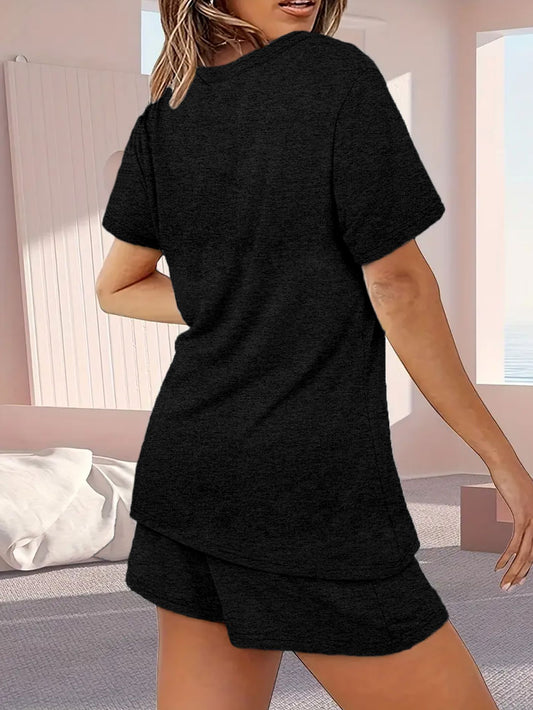 "Mother of the Bride" Print T-Shirt and Shorts Set