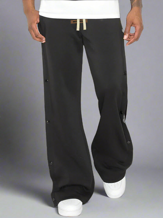 New Men's High Street   Wide-Leg Casual Trousers
