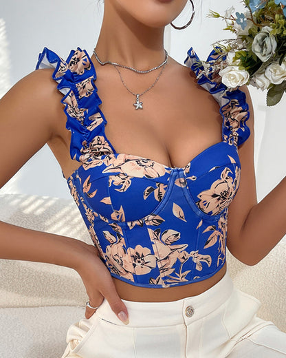 New V-neck  Fishbone Slimming Top