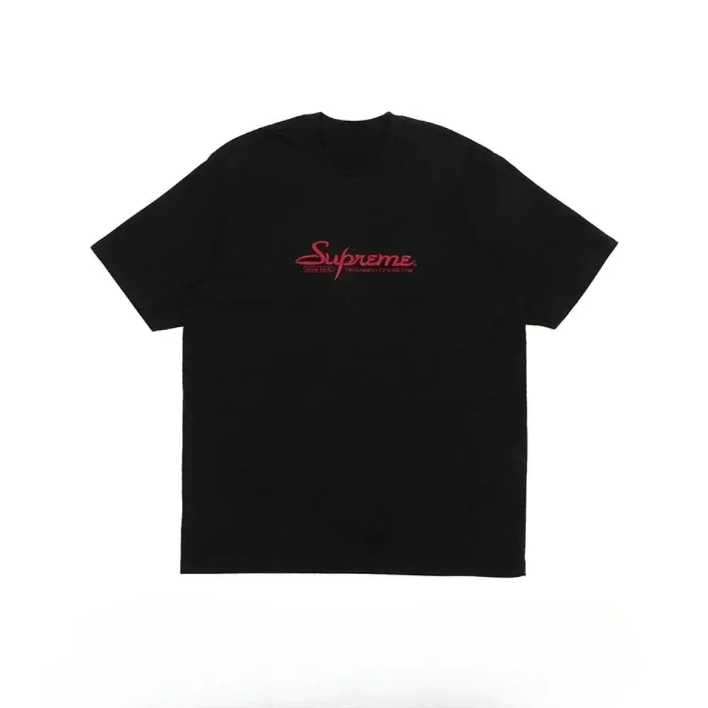 Men's ''Suprime'' Fashionable Black T-Shirt